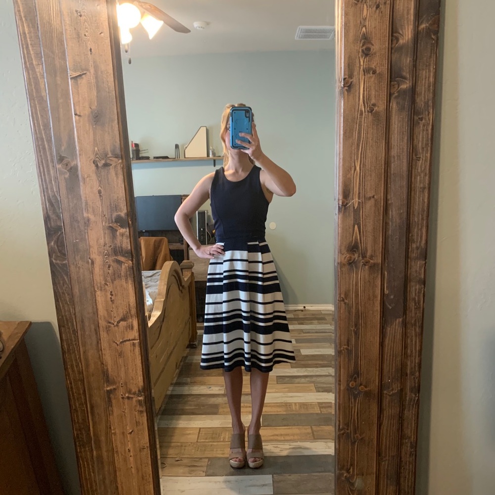 Top and skirt